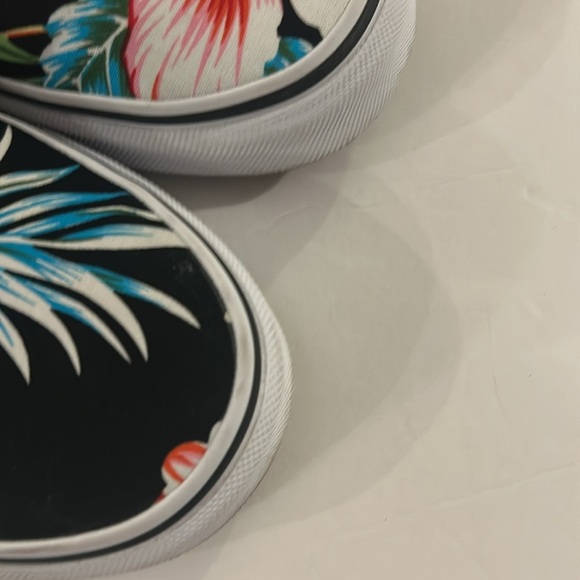 VANS Authentic low top Hawaiian black ladies sneakers size 8 M US NEW in box - Picture 6 of 9